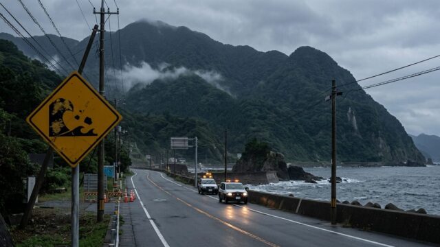 News illustration for Magnitude Earthquake Shakes Japan