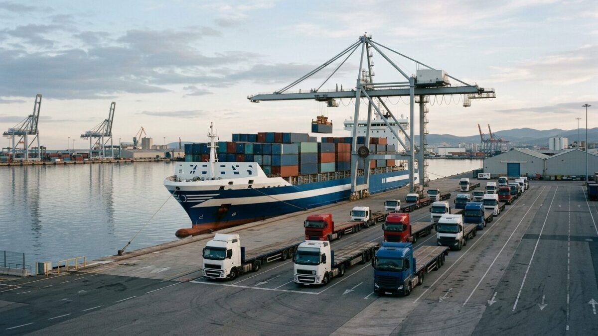News illustration for RoRo Logistics