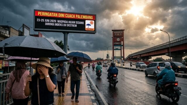 Palembang Weather Warning June