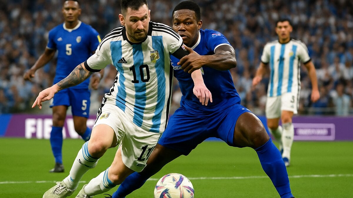 Photo for: Argentina vs Cape Verde: Messi Says Opponents Kept Kicking Him