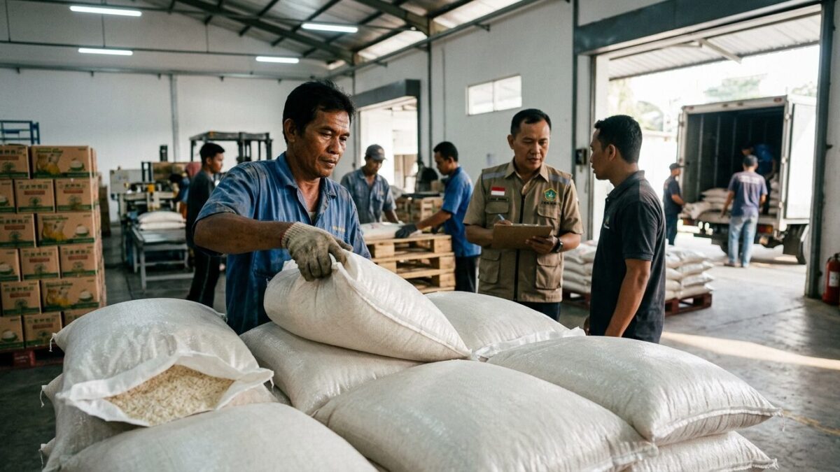Photo for: Babel Beefs Up Rice Stock to 4,161 Tons as School Break Nears