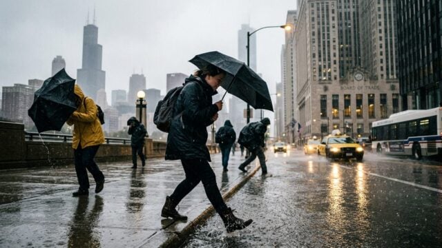 Chicago weather faces heavy rain, wind and hail Tuesday