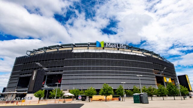 MetLife Stadium in East Rutherford, a FIFA World Cup 2026 venue