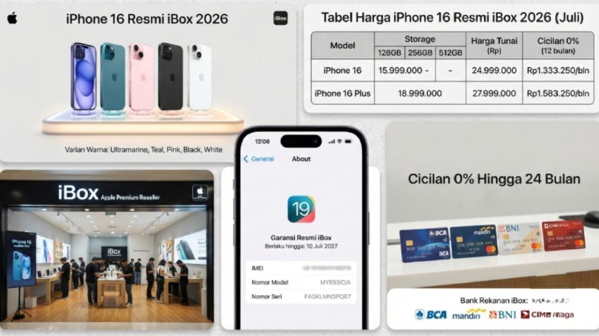 Buy iPhone 16 at iBox: 0% Installments, Official Warranty