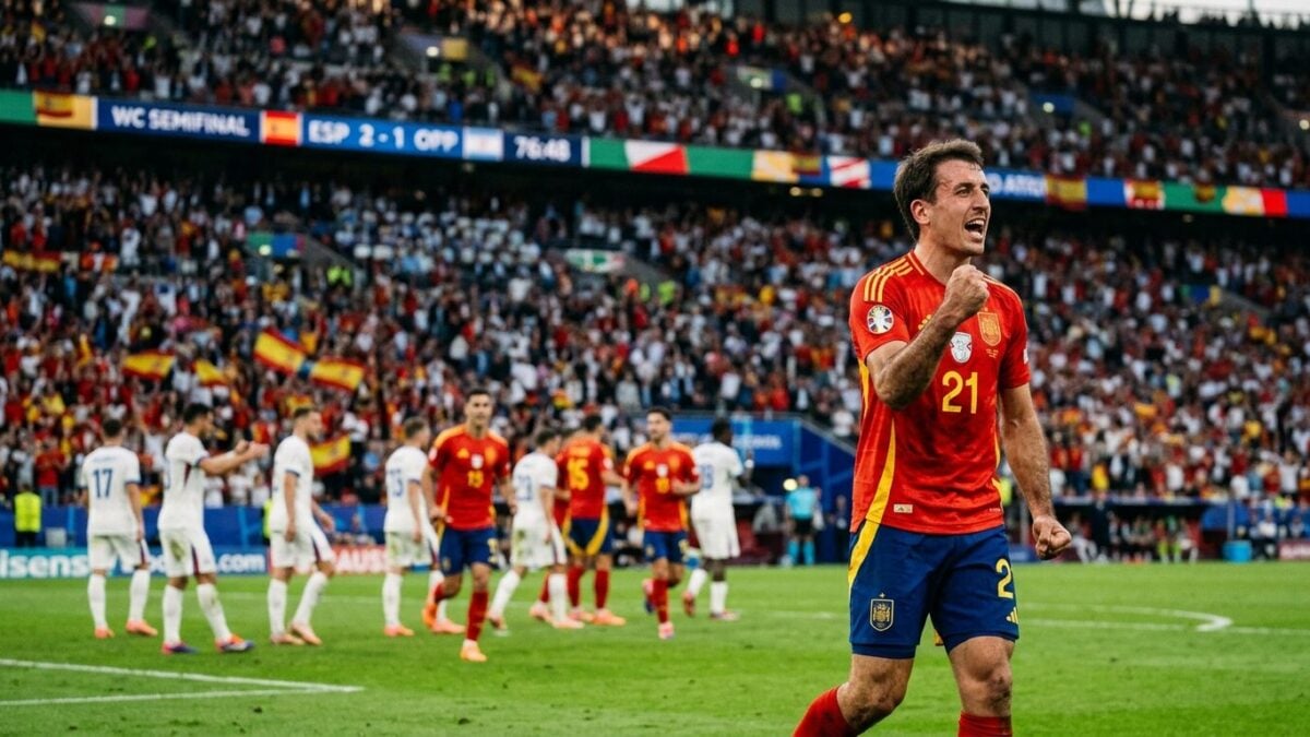 Mikel Oyarzabal gives Spain edge in World Cup semifinal