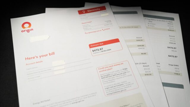 Origin Energy electricity bills — company probing suspected customer data breach