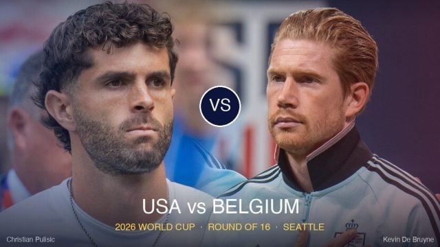 USA vs Belgium Prediction: 2026 World Cup Round of 16 — Head-to-Head, Kick-Off Time & How to Watch