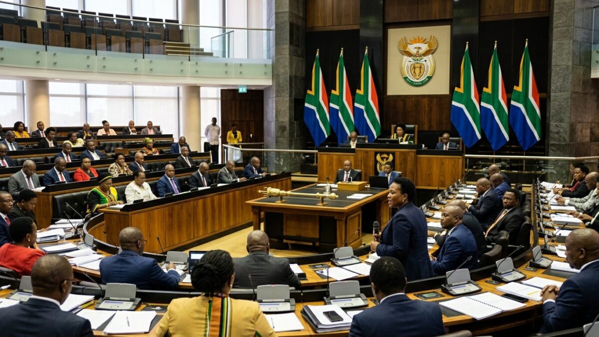 South Africa’s GNU Parliament Faces Legislative Logjam as Private Members’ Bills Proliferate