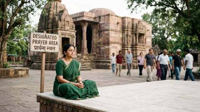 Supreme Court Mandates Designated Prayer Area at Bhojshala Site