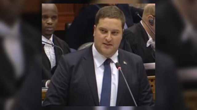 South Africa's opposition chief Hill-Lewis unrepentant as DA feud comes to a head