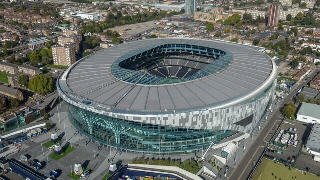 Tottenham Hotspur Stadium in London
