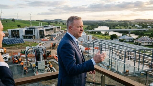 Albanese pushes Queensland to back national AI data-centre plan ahead of state leaders’ meeting