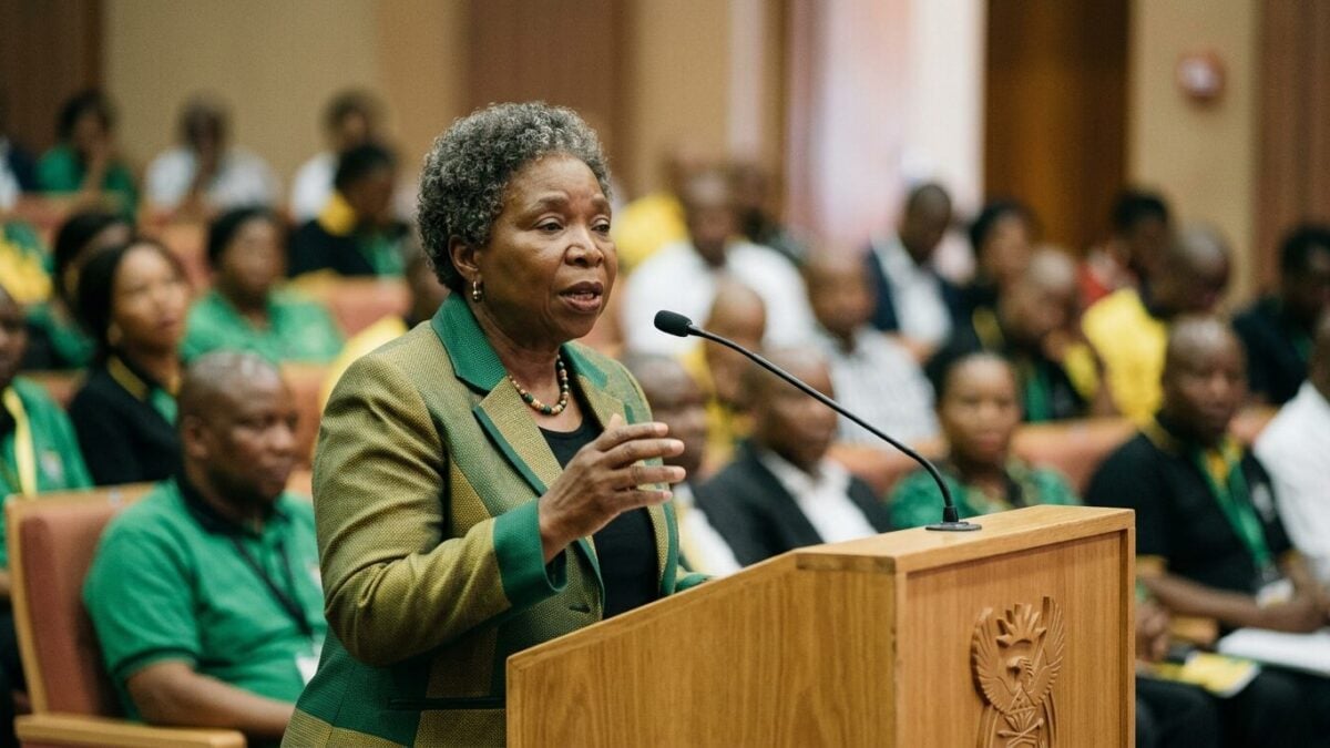 ANC Veteran Dlamini-Zuma Backs Down on Vote-Buying Claims Against Lamola