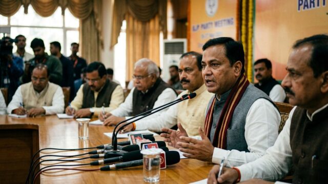 BJP Names New National Team Under Nitin Nabin as It Prepares for State Polls