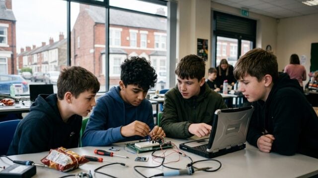 Boys in England drive stronger GCSE maths results as top grades edge higher