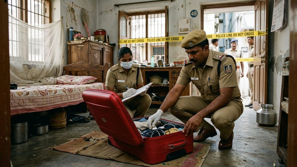 CCTV trail leads police to Chennai rental house in suitcase body-parts case