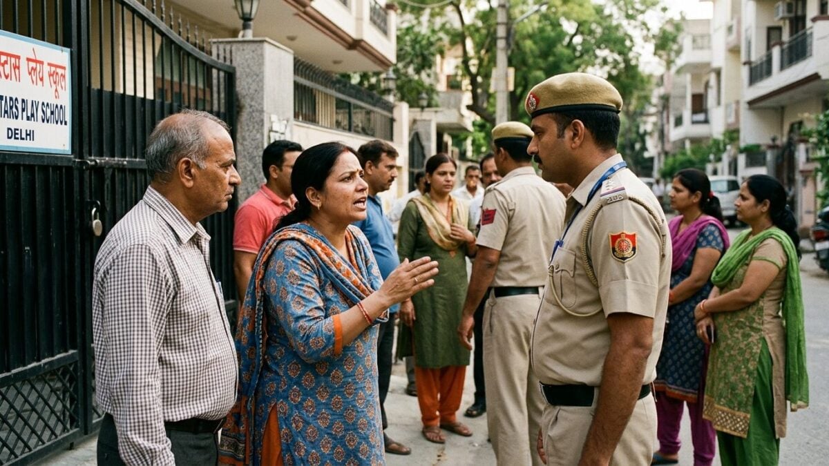 Delhi daycare abuse probe widens after CCTV shows 3-year-old tied to chair, slapped, kicked