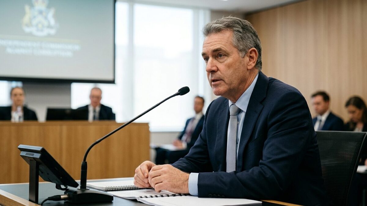 Ex-building commissioner tells corruption inquiry alleged shakedown was used to pressure him over Toplace order