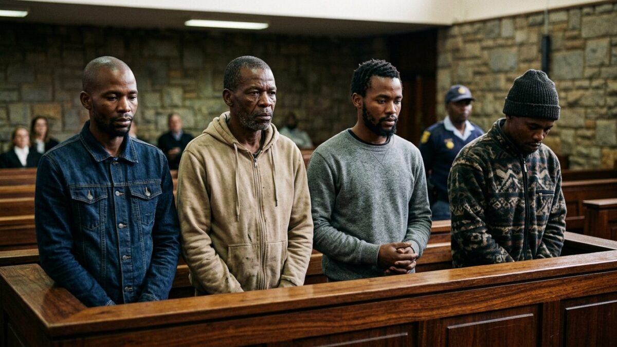 Four men sentenced to 20 life terms over KwaZulu-Natal traditional ceremony massacre