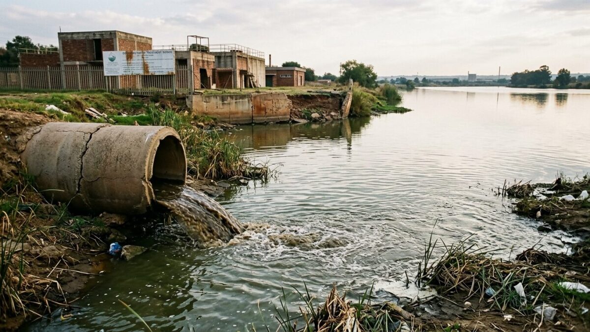 Joburg water crisis deepens as sewage plant breakdown spills waste into the Vaal River