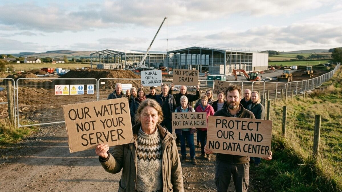 Left and right find rare common ground in fight over AI data centers