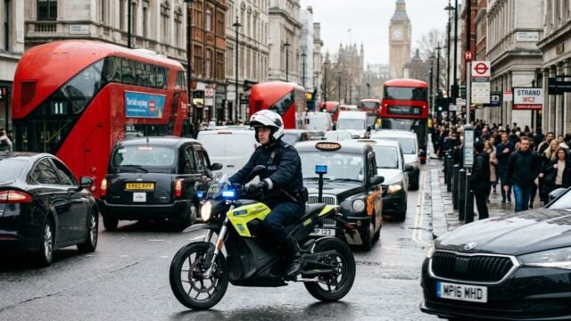 London police expand e-motorbike fleet in push against phone snatchers