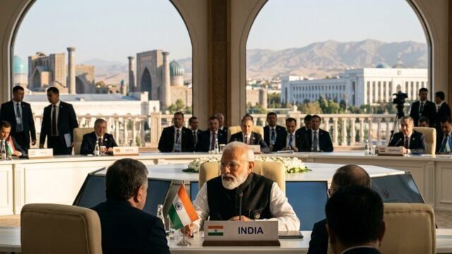 Modi Heads to Central Asia for Uzbekistan Talks and SCO Summit Amid Regional Shift