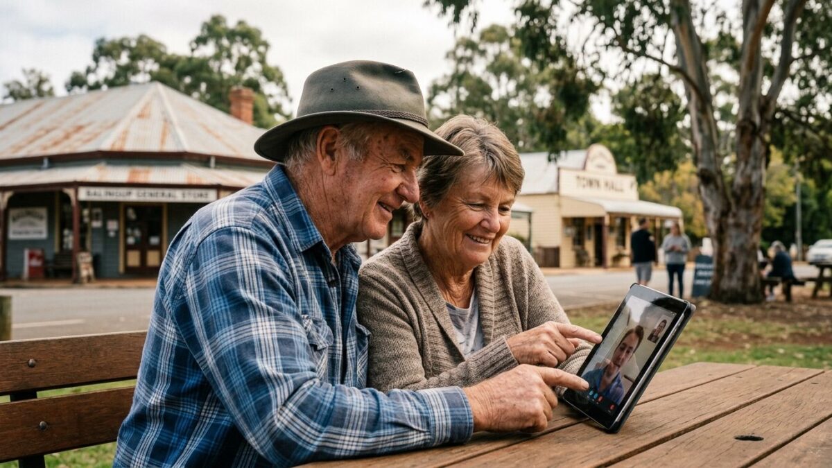 Older Australians lose independence as daily life moves online, with relatives filling the gap