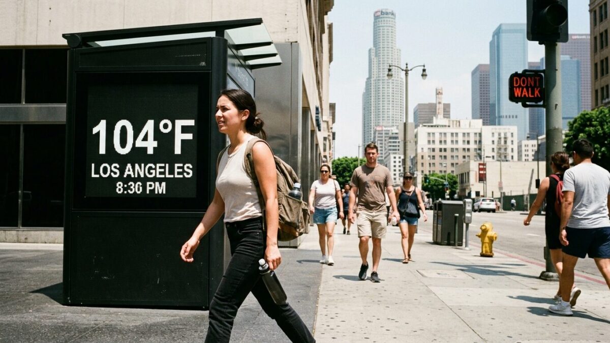 Southern California heat wave hits its peak, with downtown Los Angeles set for a record 101 degrees