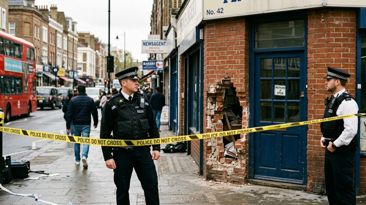 Three men admit tunnelling from massage parlour into south London jeweller’s shop