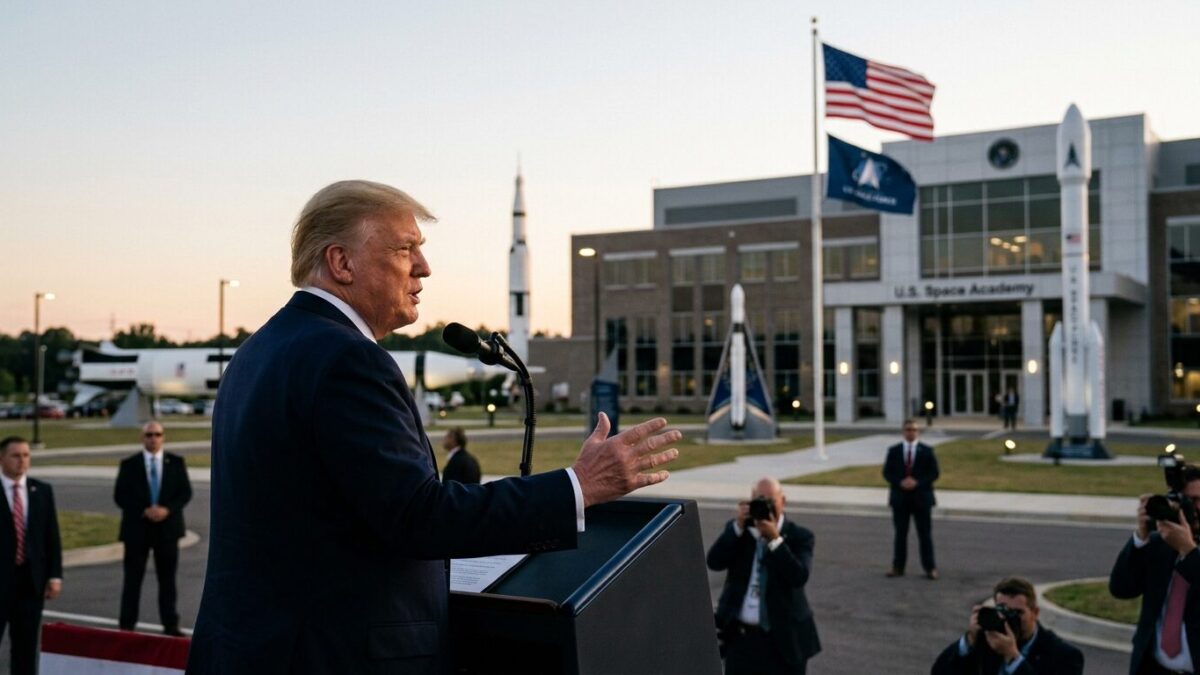 Trump orders creation of U.S. Space Academy as NASA gets new training pipeline in Houston