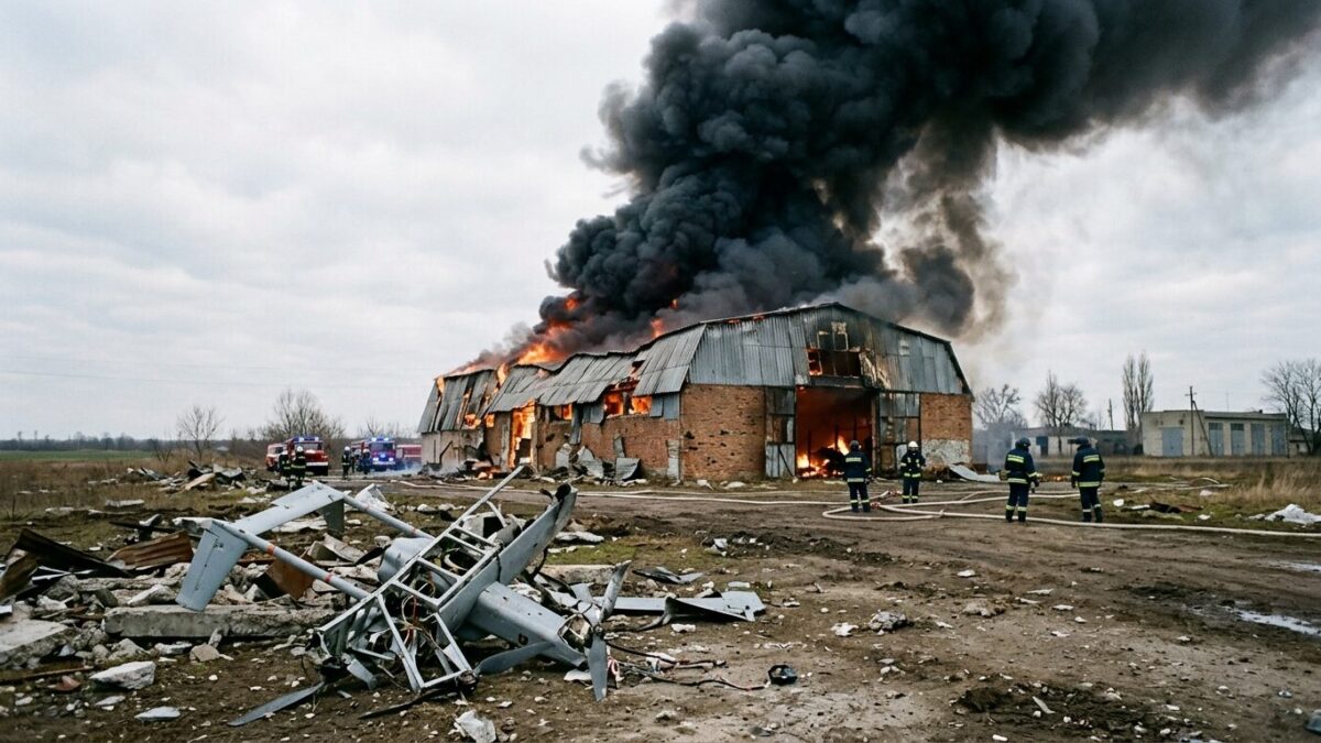 Ukrainian drone strikes expose cracks inside Russia’s war economy