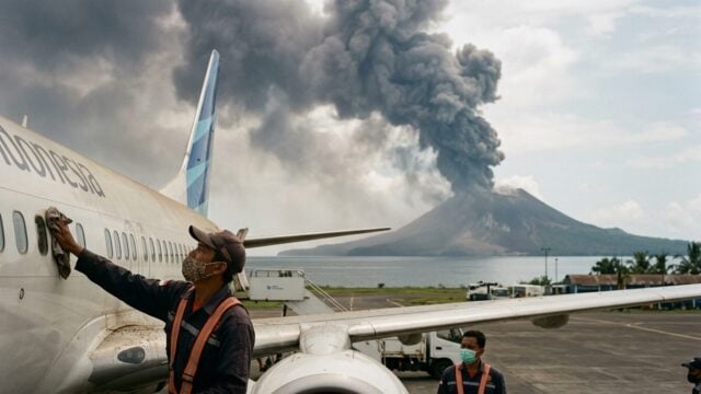 Indonesia Volcano Eruption Disrupts Thousands of Flights