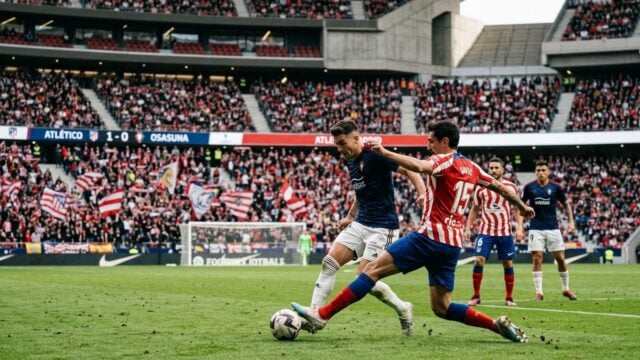 atlético vs osasuna: Jonathan David starts amid changes