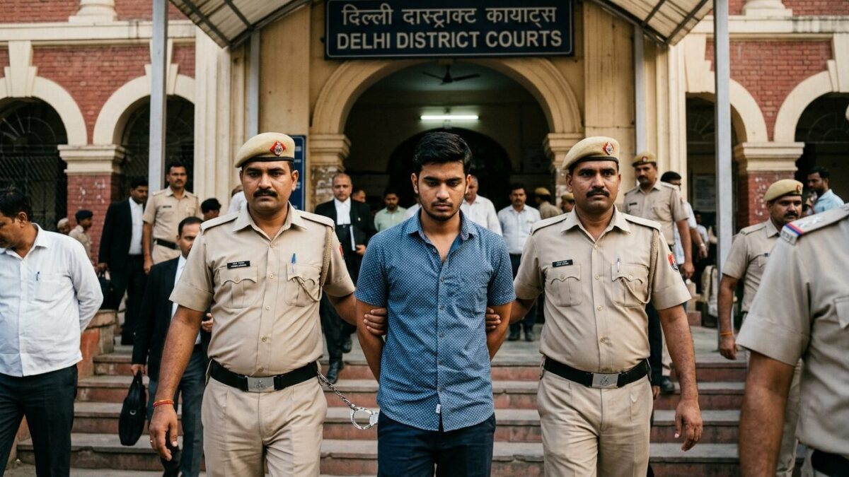 Delhi Social Media Influencer Arrested After Admitting to Attack on Protester's Father