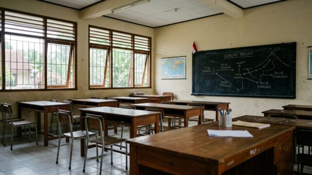 Indonesia Lawmakers Demand School Closures Near Active Volcanoes