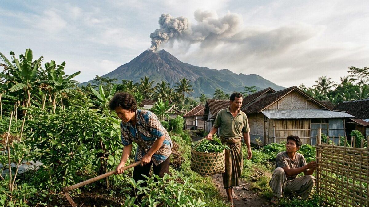 Indonesia's Mount Ile Lewotolok Erupts Twice, Alert Issued