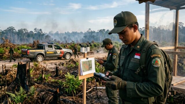 Indonesia Intensifies Forest Fire Monitoring as Hotspots Decline