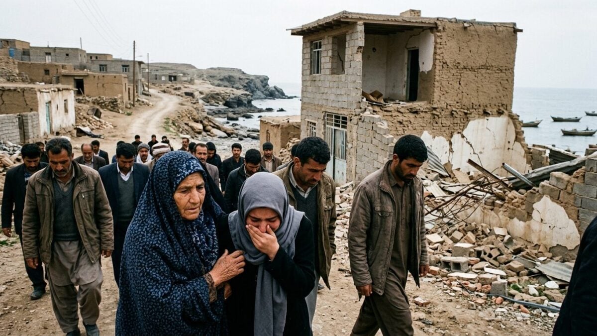 Iran Buries Wedding Victims After Reported U.S. Strike as Missiles Hit Kuwait Base