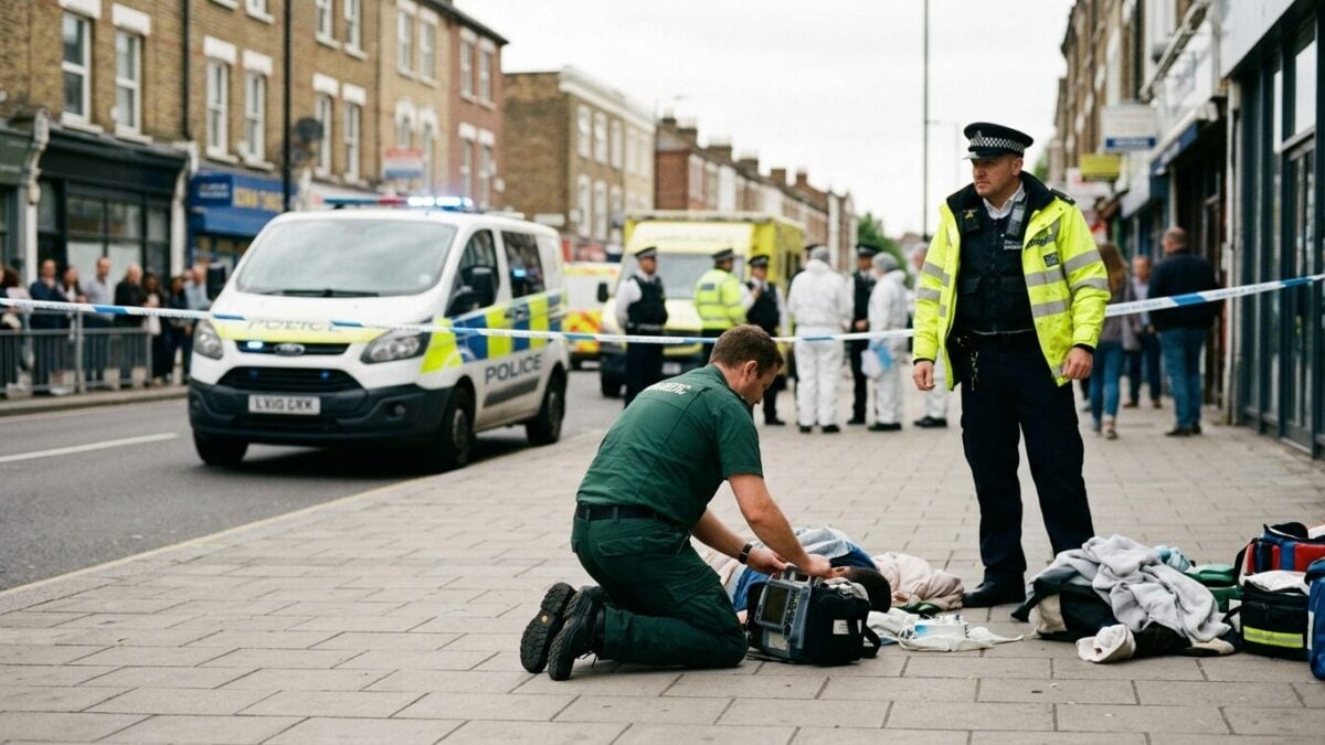 London Stabbing Spree Leaves Man Critical as Seven Arrested in Broad Daylight Attack