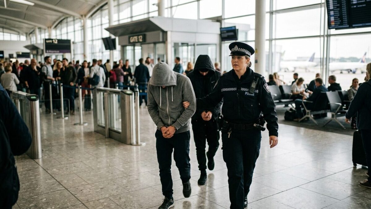 Man and boy charged after false identities spark chaos on Sydney-to-Melbourne flight