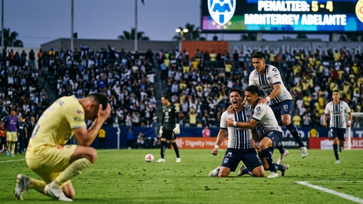 Monterrey Ousts Club America on Penalties in Leagues Cup Semifinal