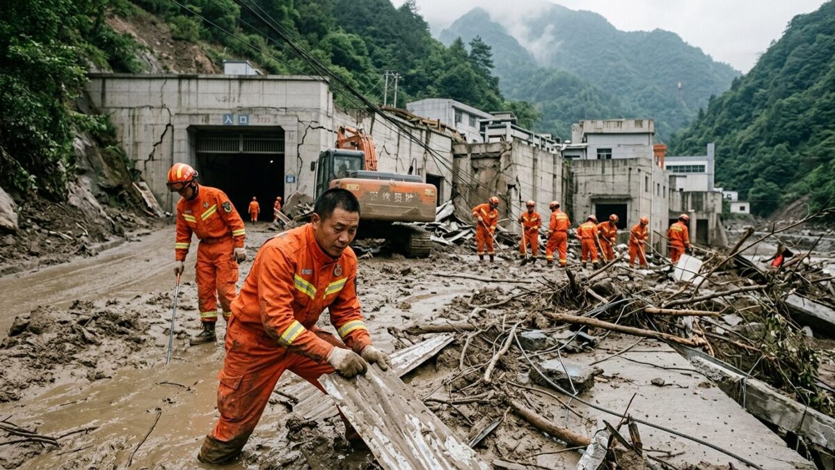 Nepal rescuers search for 121 feared trapped in hydropower tunnels after deadly floods