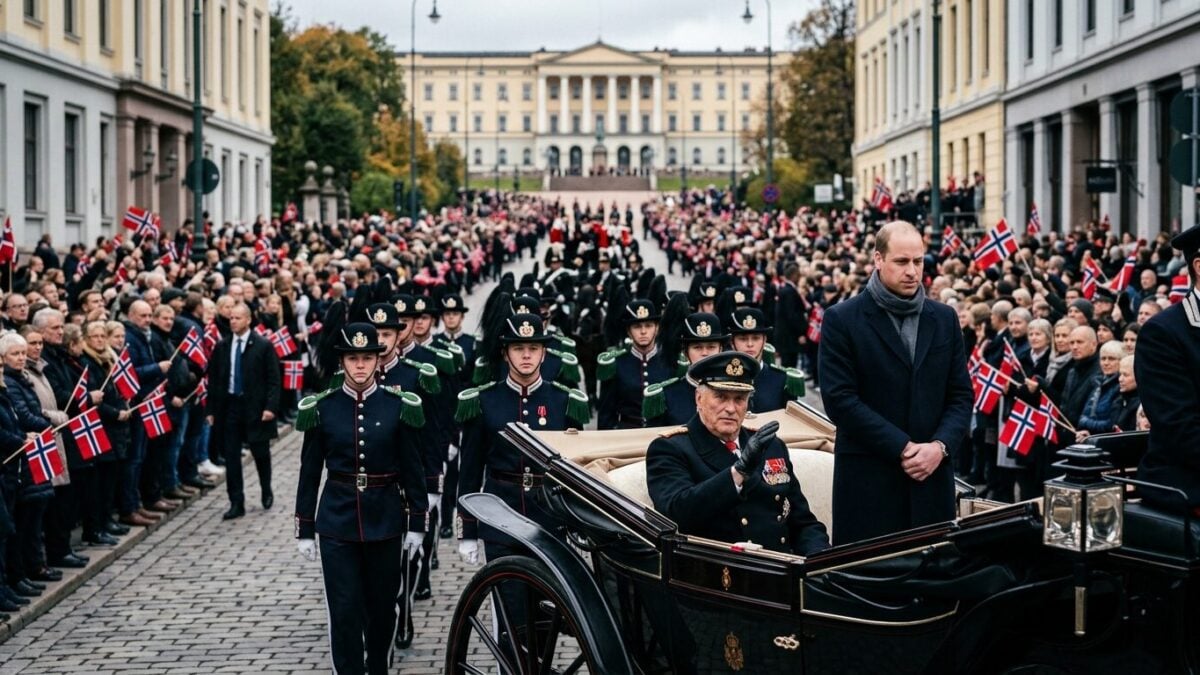 Norway Bids Farewell to King Harald V as William Joins Royals and Crowds Fill Oslo Streets