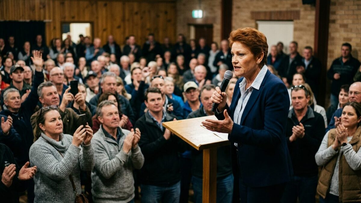 One Nation’s rise in Australia stretches from vote gains to policy gambits