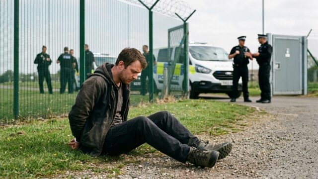 One suspect in RAF Fairford security scare called police before arrests, reports say