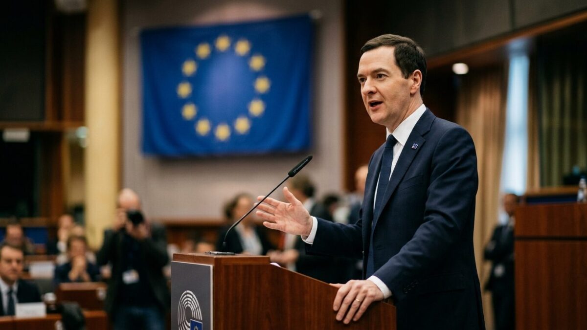 Osborne says UK must rejoin EU customs union to reverse Brexit damage
