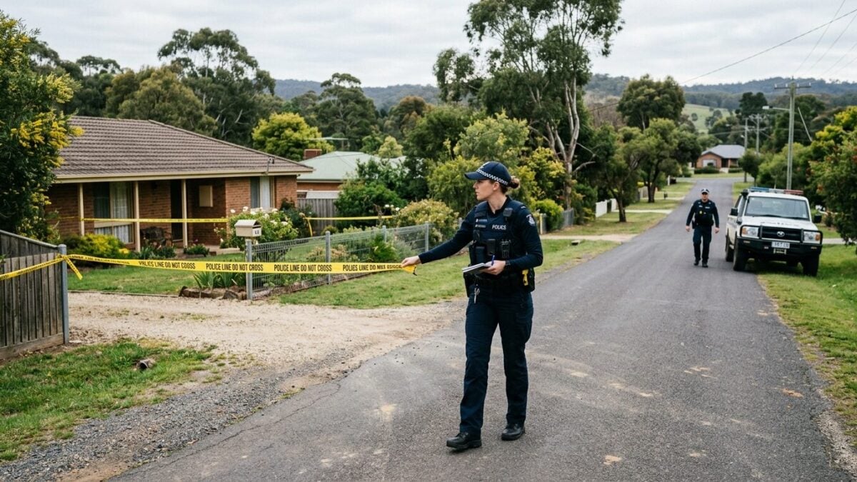Police widen search for man after axe attack on family in eastern Victoria