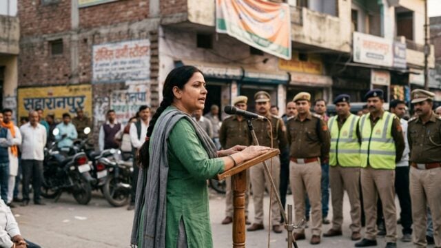 Saharanpur mosque demolition triggers political uproar after court-backed order; opposition MP confined to home