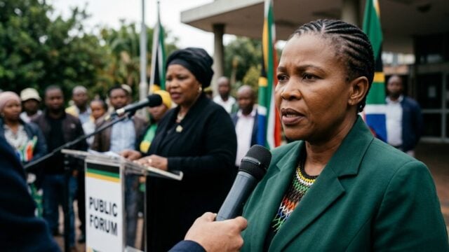 South African court reserves ruling on Nosiviwe Mapisa-Nqakula’s bid to end corruption case